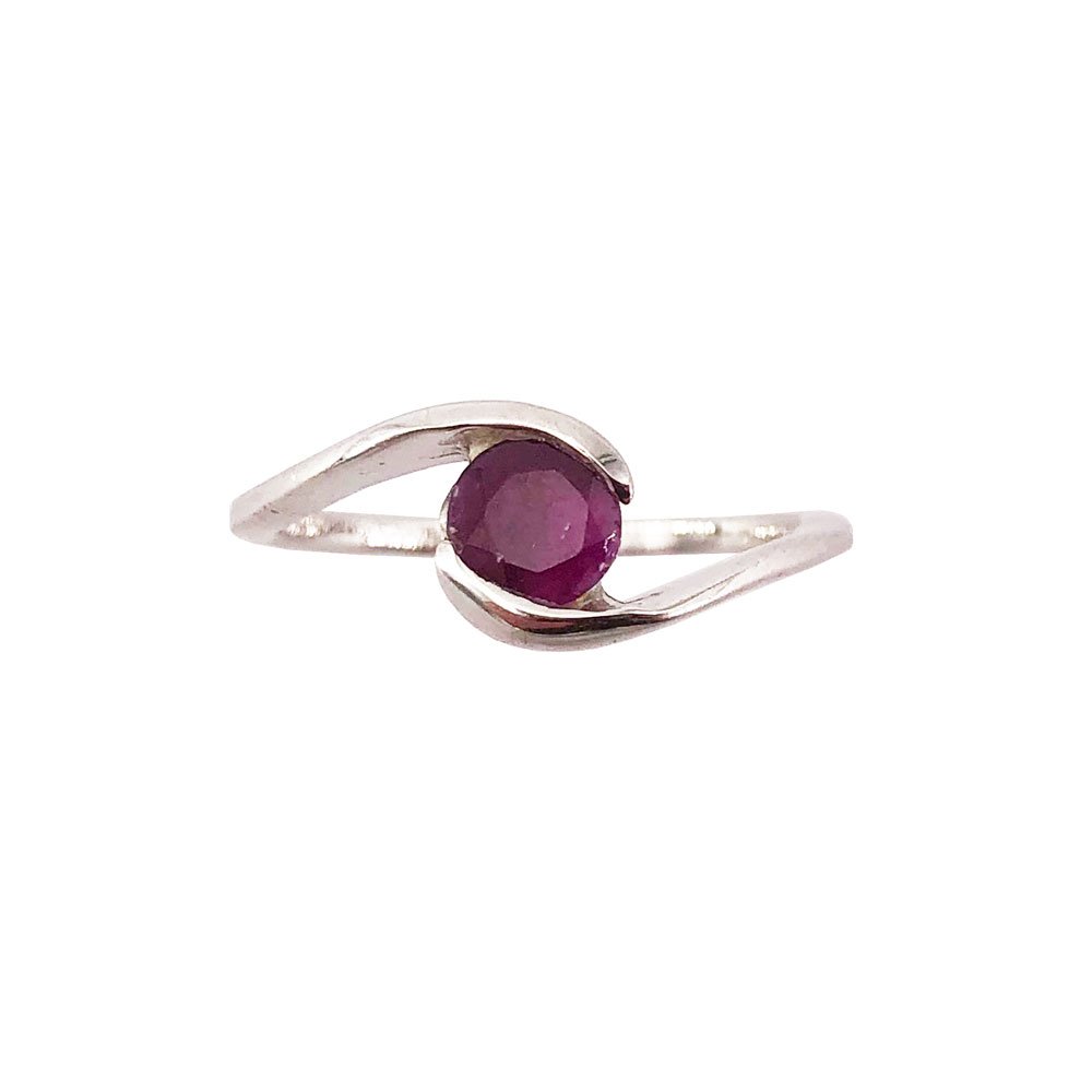 bague-rubis-argent-rhodie-M-32-02 bague rubis argent