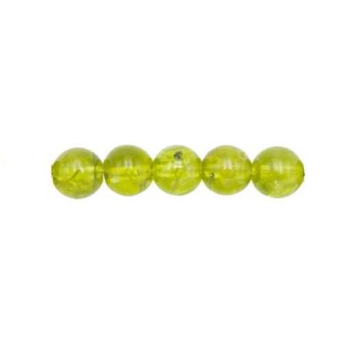 perle ronde peridot 8mm